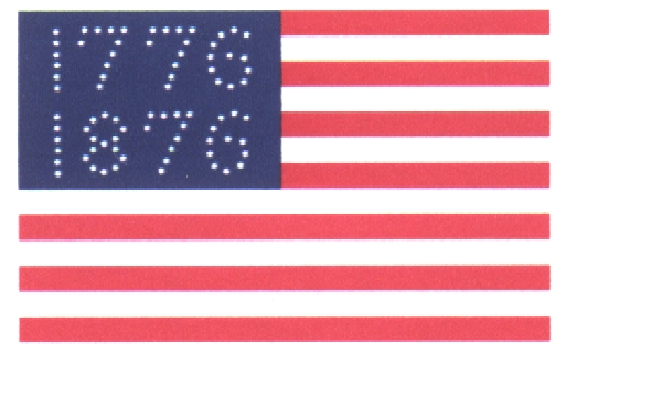 Centennial Flag         (1876)